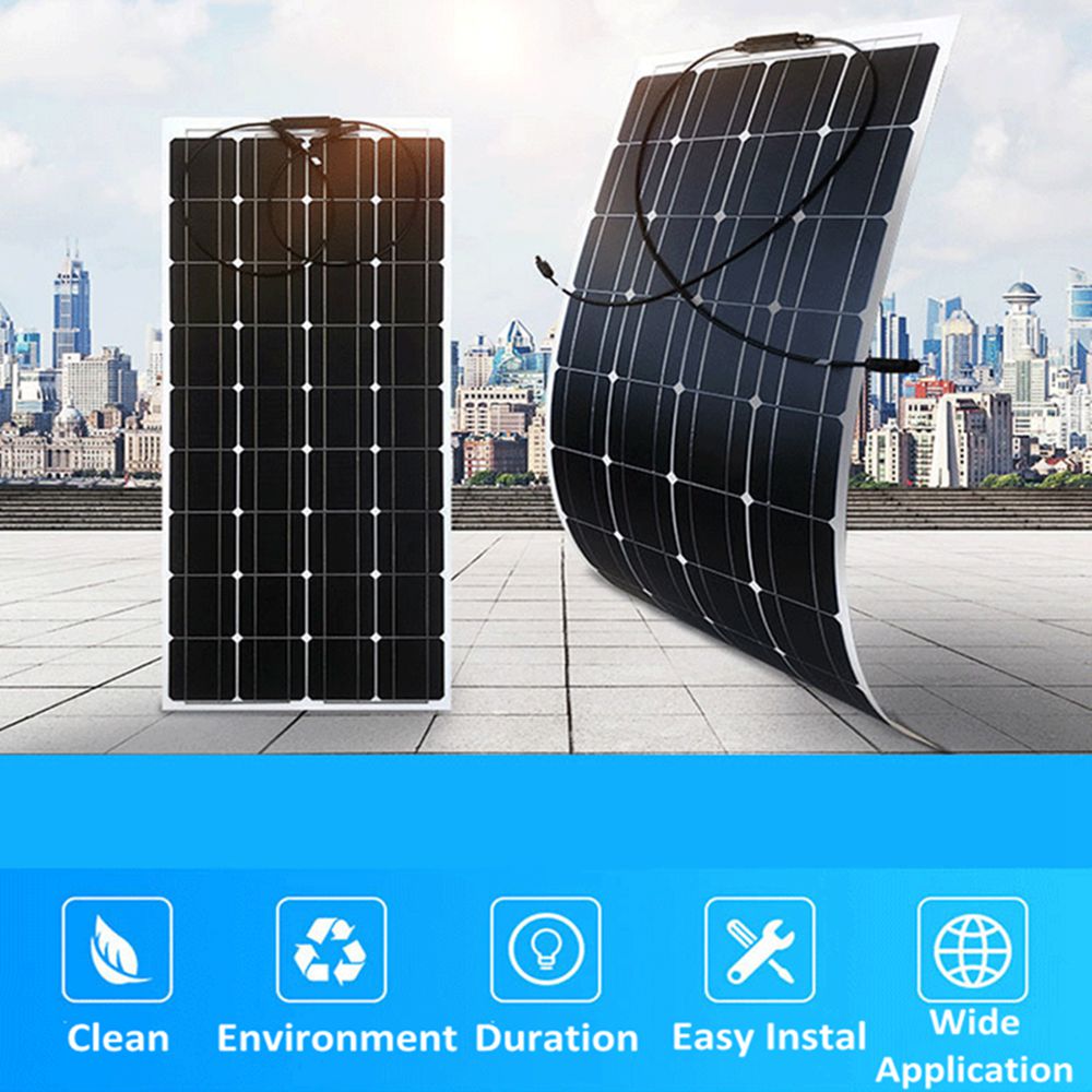 Flexible Solar Panel - Solar Panels 500W 250W 18V Flexible