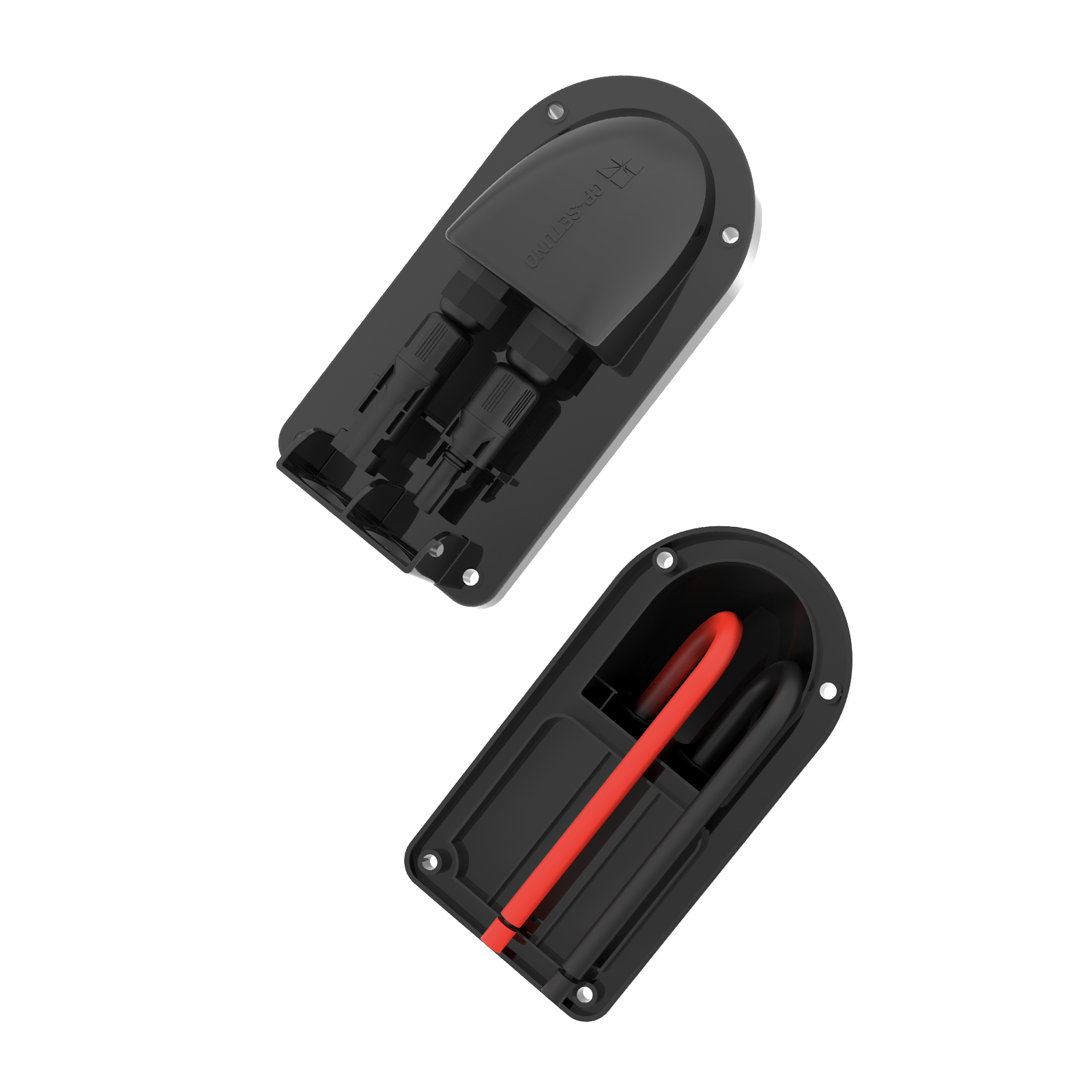 Cable Gland Waterproof - Solar Double Cable Entry Gland Box