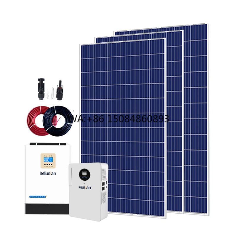 Solar Panel System 10Kw - Off Grid Solar System Complete Set,