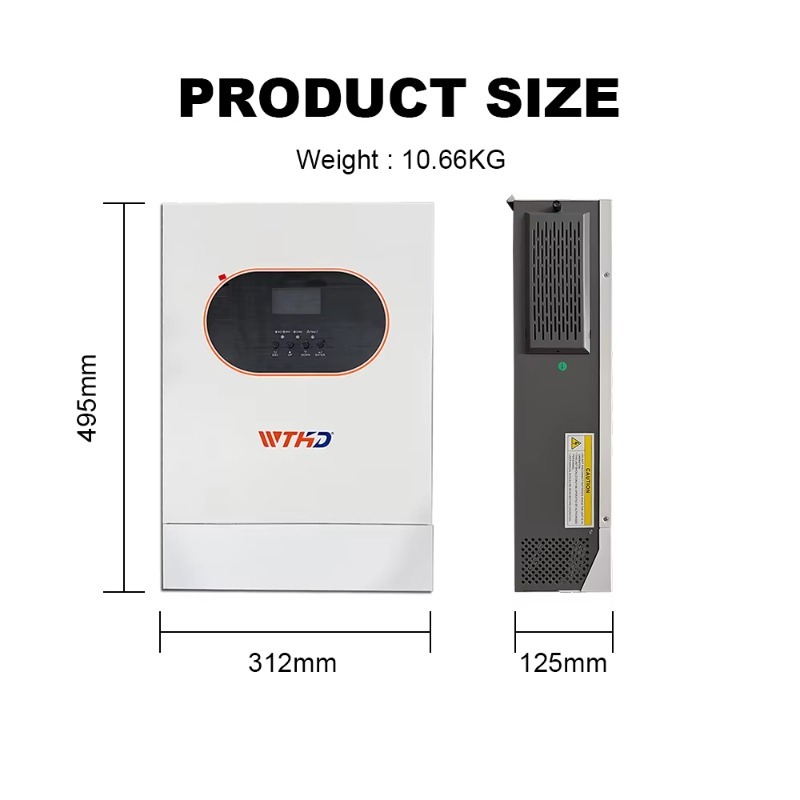 6.2KW Single Phase Off Grid On - Hybrid Solar Inverter review and price