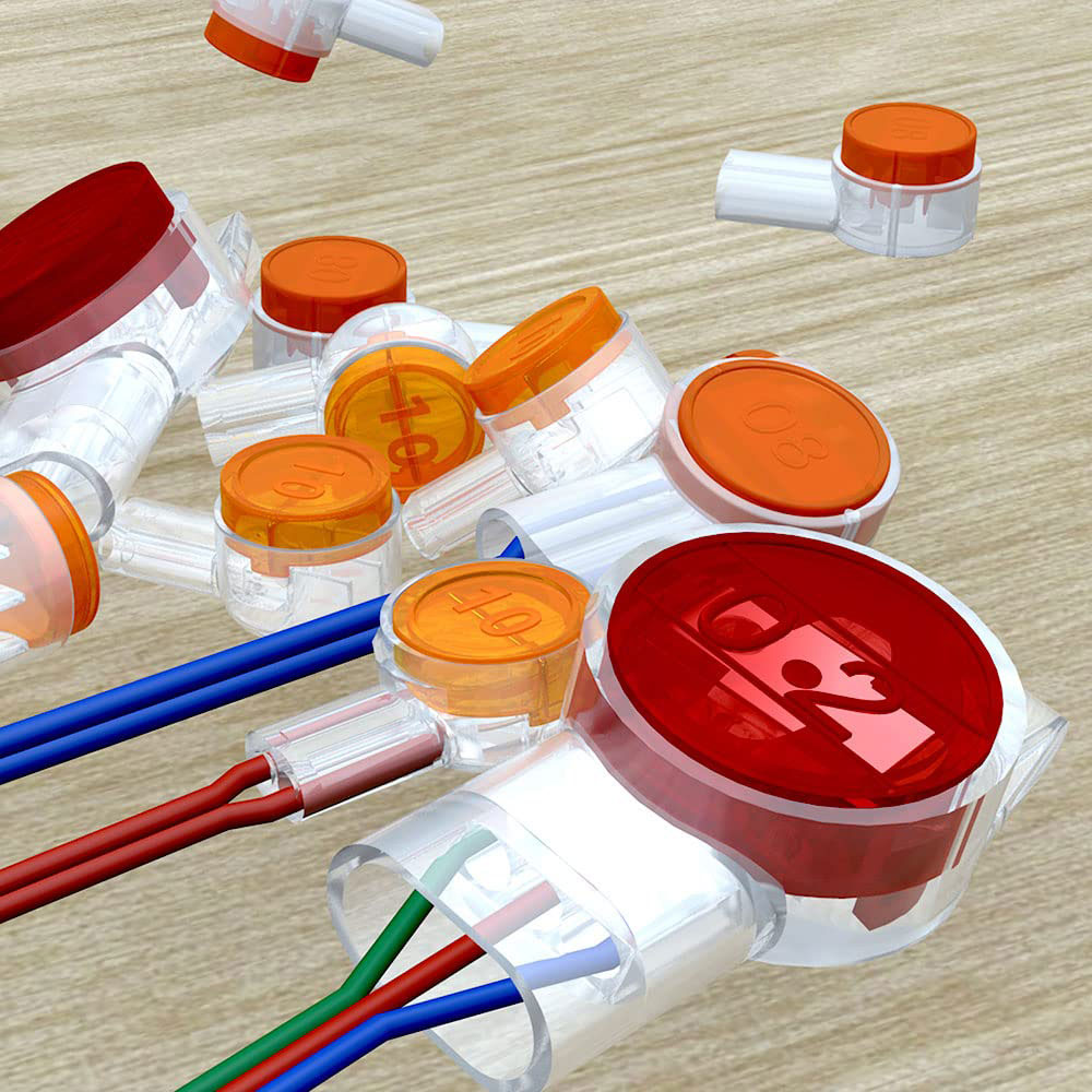 100Pcs K1 K2 K3 Wire Splice Co - Cable Gland Waterproof review and price