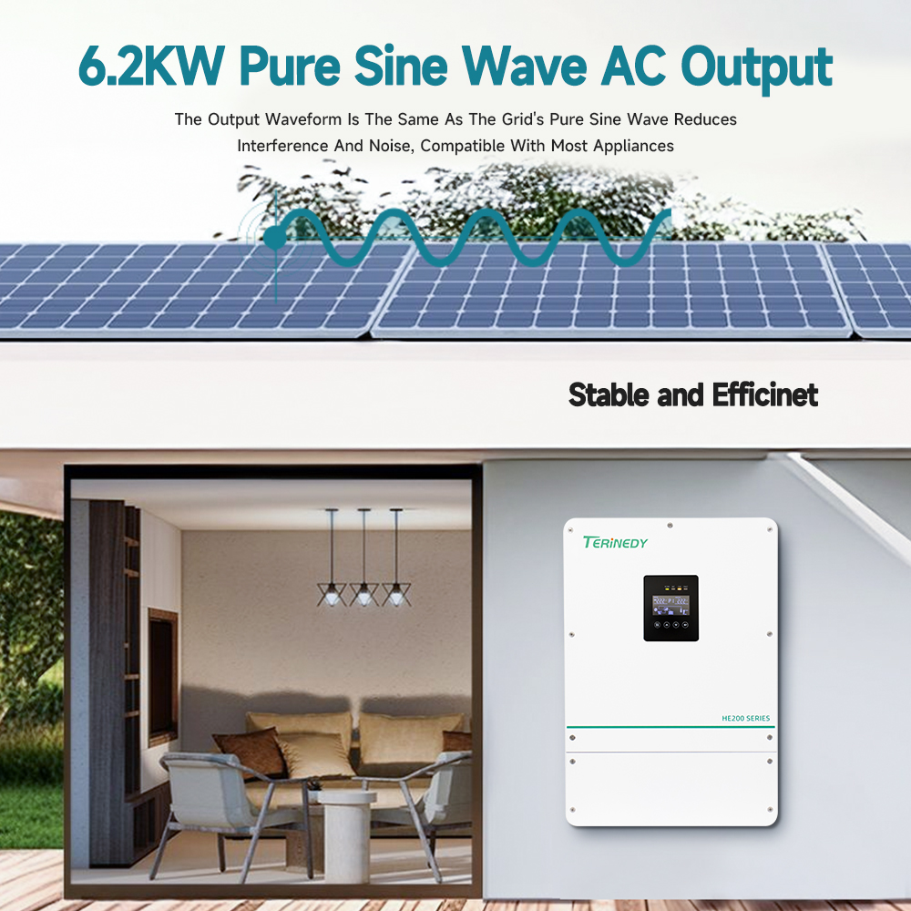 Smart 6kW 48V Built-in MPPT Pu - Hybrid Solar Inverter review and price