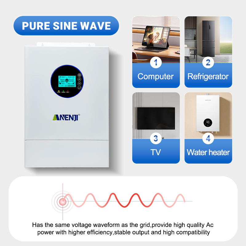 ANENJI Split-phase 120V/240V 1 - Hybrid Solar Inverter review and price