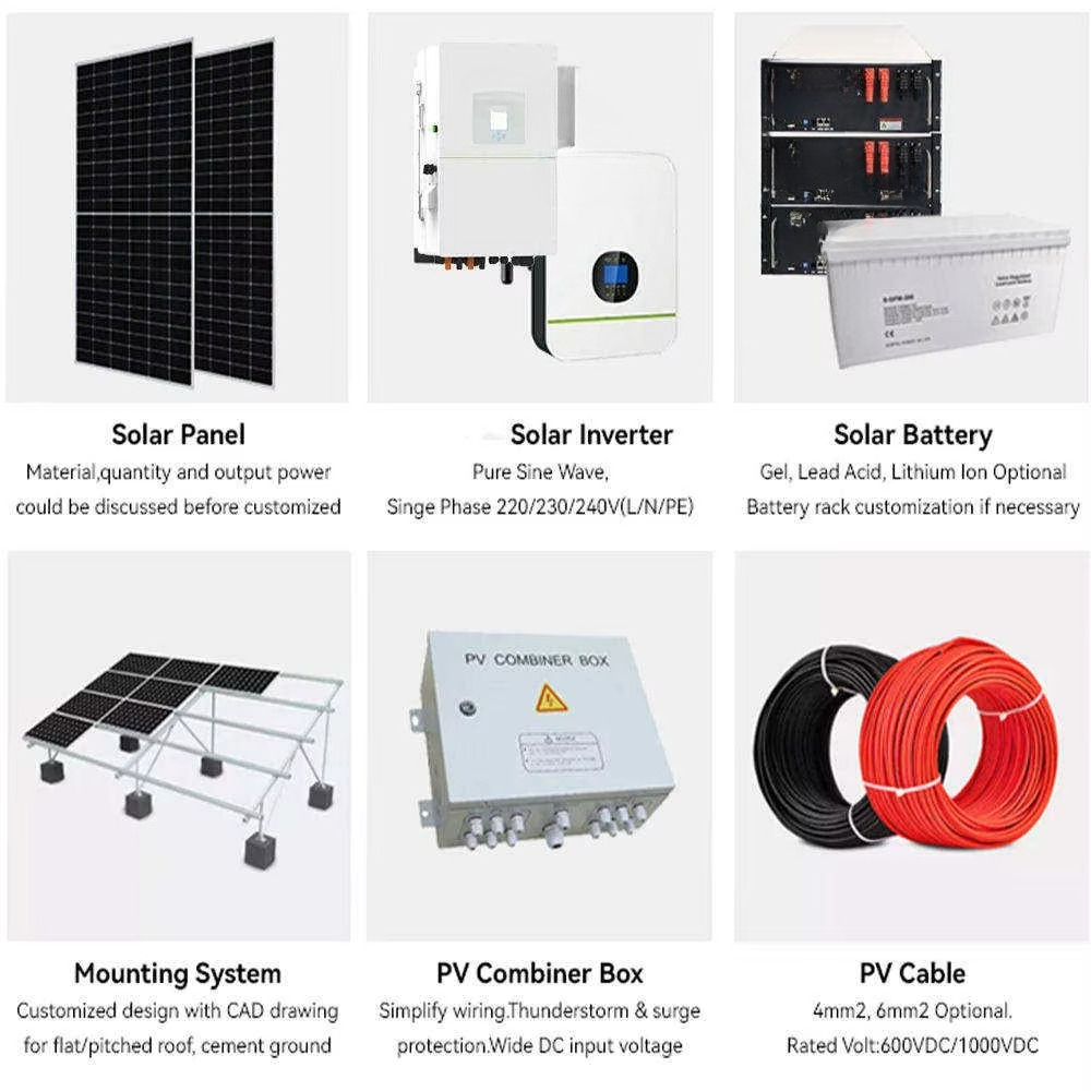 Photovoltaic Energy Storage Sy - Solar Panel System 10Kw review and price