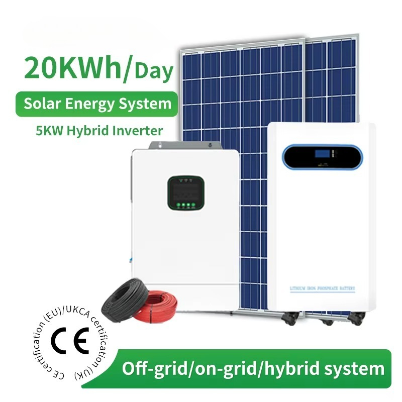 Customized 10KW 15KW 20KW Off- - Solar Panel System 10Kw review and price
