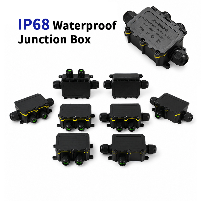 IP68 Waterproof Junction Box 2 - Cable Gland Waterproof review and price