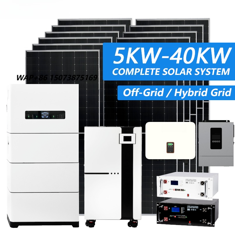 Complete 20kw Hybrid Off Grid  - Solar Panel System 10Kw review and price